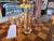 Baroque Late 20th Century Culver Glasses and Pitcher - Set of 5 For Sale - Image 3 of 4