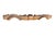 1900 - 1909 Antique European Wood Double Yoke Oxen Holder 68" W For Sale - Image 5 of 7