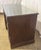 Vintage Sligh Furniture Chippendale Mahogany and Tooled Leather Top Partners Desk With Glass For Sale - Image 6 of 18