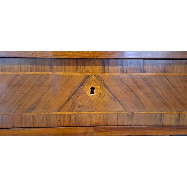 Chest of 2 Drawers, Northern Italy, 18th Century For Sale - Image 10 of 11