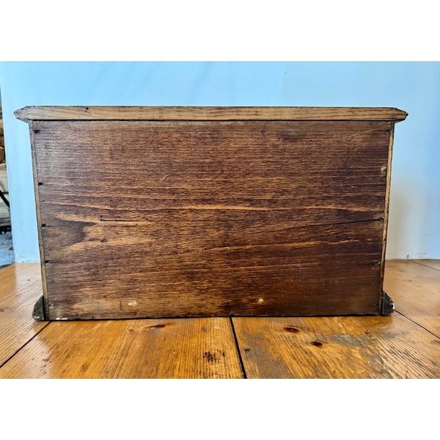 Vintage Spool Cabinet For Sale - Image 10 of 11