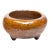 Vintage Chinese Persimmon Glazed Censer For Sale