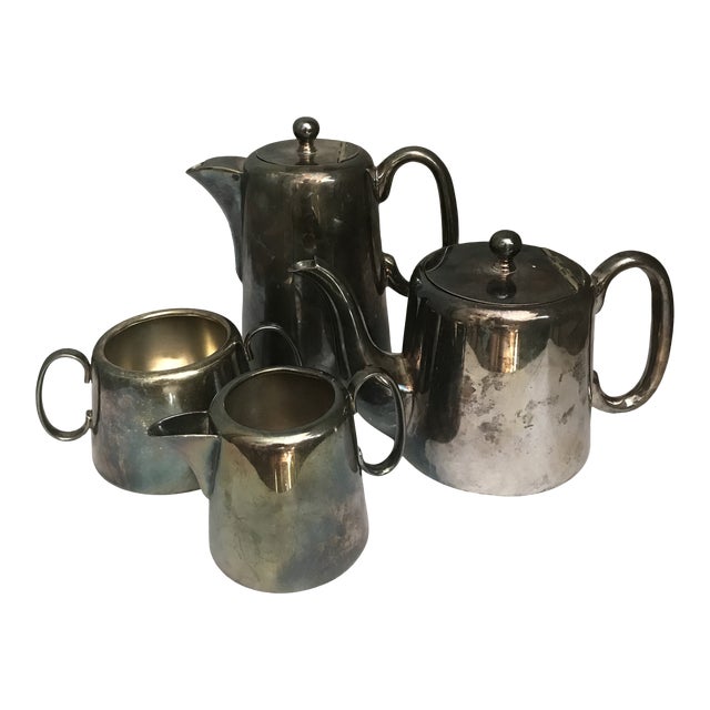 Sheffield Hard Soldered e.p.n.s Tea Set Four Piece Set Chairish