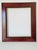 Elegant Art Deco Cherrywood Frame for portrait, painting or mirror. Inside dimensions 193/4” by 233/4”.