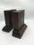Antique Mahogany Inlay Bookends Hepplewhite Style - Pair For Sale - Image 11 of 12