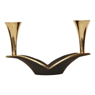 Candleholder by Richard Rohac, 1950s For Sale