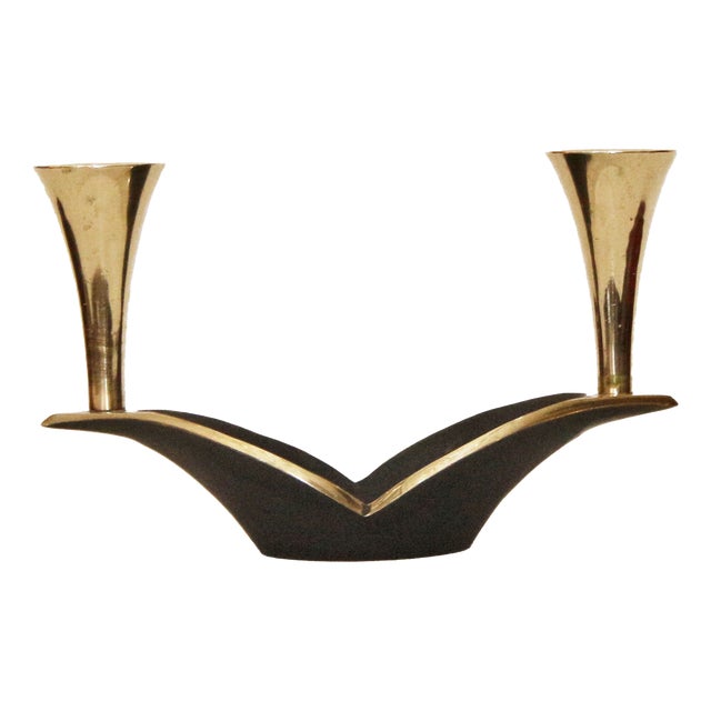 Candleholder by Richard Rohac, 1950s For Sale