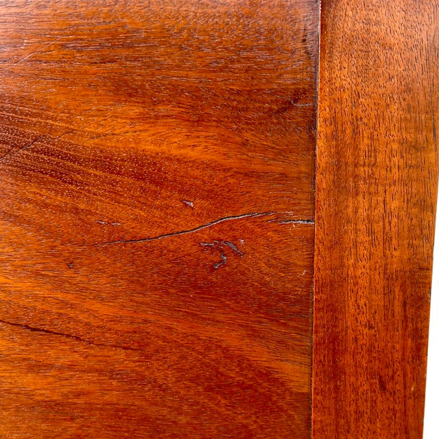 A Late Federal Mahogany Work Table Signed by New York Cabinetmaker George W. Miller, Circa 1825 For Sale - Image 9 of 10