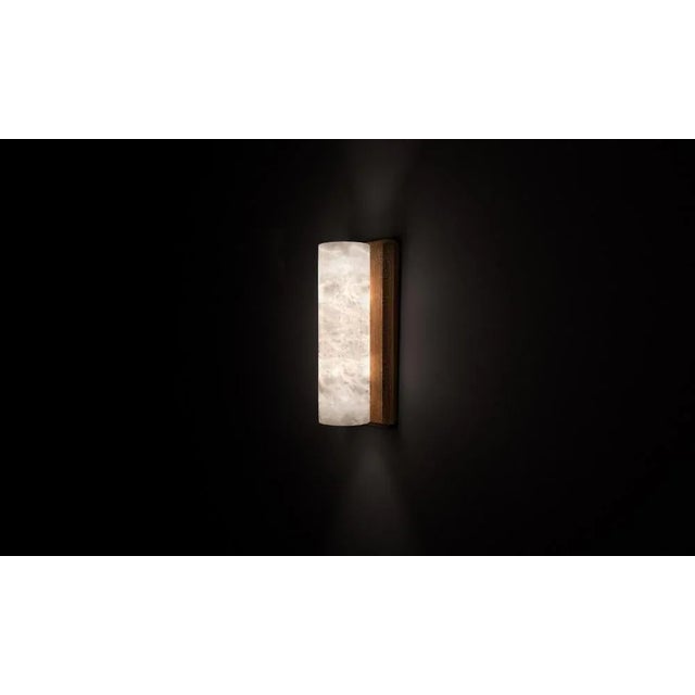 Not Yet Made - Made To Order Kddō 2 Small Ikoko Wood Wall Light by Alabattro Italian For Sale - Image 5 of 7