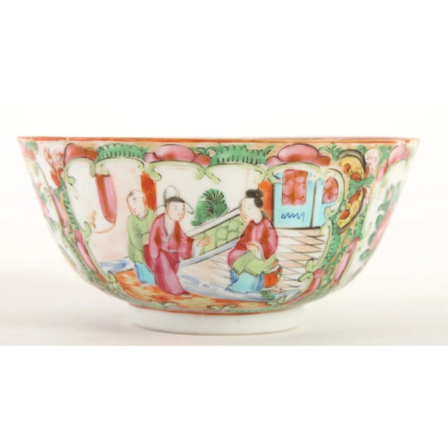 Mid 19th Century Rose Medallion Bowls- Set of 3 For Sale - Image 13 of 13