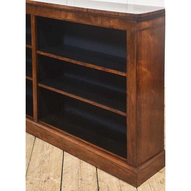 Rosewood Open Bookcase, 19th Century For Sale - Image 11 of 15