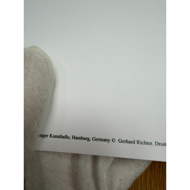 Abstract Gerhard Richter, Abstract Painting, 1992, Copyright Gerhard Richter/Sabam Belgium 2005, Printed in Belgium For Sale - Image 3 of 8