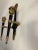 Sconces from Maison Jansen, Set of 2, in Very Good conditions. Designed 1950 to 1959 This piece is attributed to the...