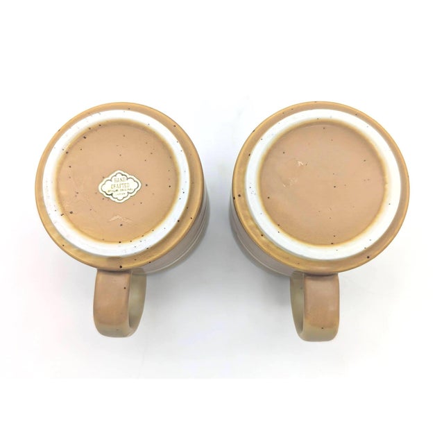 1970s Otagiri Stoneware Breakfast and Snack Set for 2, 4 Pieces For Sale - Image 12 of 13