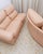 Vintage Model Petronio Modular Leather Sofa in Blush by Tito Agnoli for Poltrona Frau, 1970s For Sale - Image 9 of 18