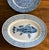 Late 20th Century Golden Rabbit Blue & White Enamelware Serveware Set ()Fish Platter, Splatter Lidded Dish & Polka Dot Serving Plate) - 3-Piece For Sale - Image 11 of 12