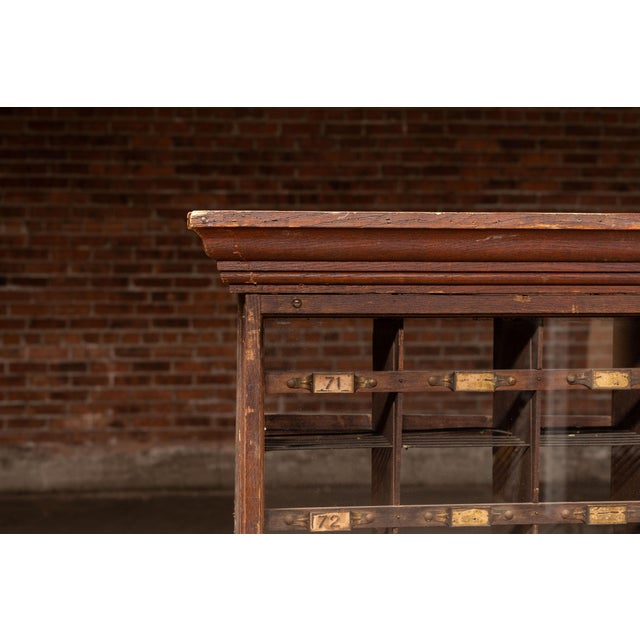 Early 20th Century Early 20th Century General Store Wire Rack Display Case For Sale - Image 5 of 16
