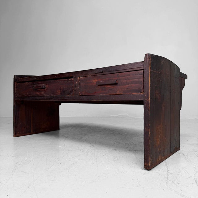 Contemporary Antique Meiji Japanese Fuzukue Writing Table For Sale - Image 3 of 11