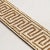Contemporary SAMPLE - Schumacher Delphi Beaded Tape In Gold On Natural For Sale - Image 3 of 4