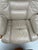 Set of Beige Leather Swivel Recliner Chair and Ottoman from Stressless, 2000s For Sale - Image 6 of 10