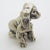 Metal Vintage Italian Handmade Genuine Silver 800 Puppy Dog Figurine, 1970s For Sale - Image 7 of 12