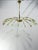 Ercole Barovier 12-Light Spider Hanging Lamp in Brass and Murano Glass in the style of Ercole Barovier, 1950 For Sale - Image 4 of 15