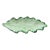Late 20th Century Vietri Italy Italian Pottery Cabbage Style Leaf Tray For Sale