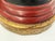 1960s Red Black & Gilt Ceramic Table Lamps, American Modern - a Pair For Sale - Image 17 of 18
