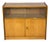 Small Mid-Century Elm Display Cabinet, 1960s For Sale