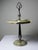Beige Display Stand in Green Onyx and Silver-Plated Metal, 1940s For Sale - Image 8 of 14