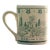 Vintage Janet Dickson English Garden Studio Pottery Mug, Hidcote Manor Botanical Design For Sale