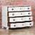 Baroque 18th Century Baroque White Painted Chest of Drawers For Sale - Image 3 of 9