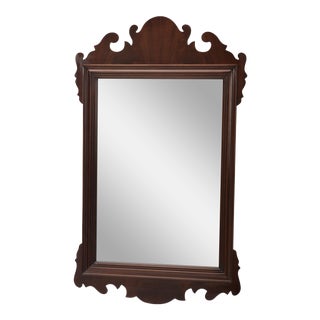 Council Craftsmen Chippendale Mahogany Mirror For Sale