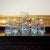 1970s 1960s Italian g.p. Neodymium Alexandrite Glass Pitcher & Tumbler Set – Lead Cristal - Set of 5 For Sale - Image 5 of 5