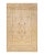 Vintage Traditional Hand Knotted Wool Area Rug, Ivory - 6'2" X 9'7" For Sale - Image 9 of 9