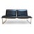 Knoll 1970s Sling Settee by Bruce Hannah and Andrew Morrison for Knoll For Sale - Image 4 of 14
