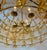 2020s Baker Modern Gold Glass Butterfly Dome CHandelier Prototype For Sale - Image 5 of 5