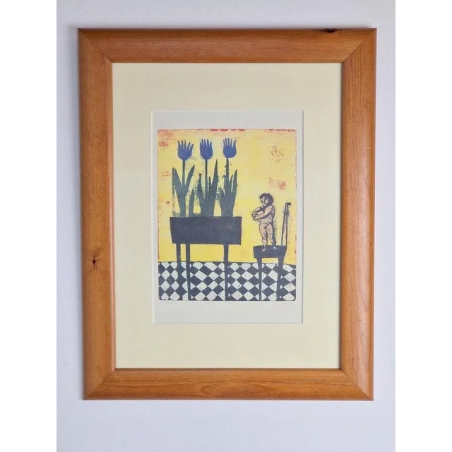Eliza Kopec, Primavera, 1990s, Lithograph, Framed For Sale - Image 7 of 7