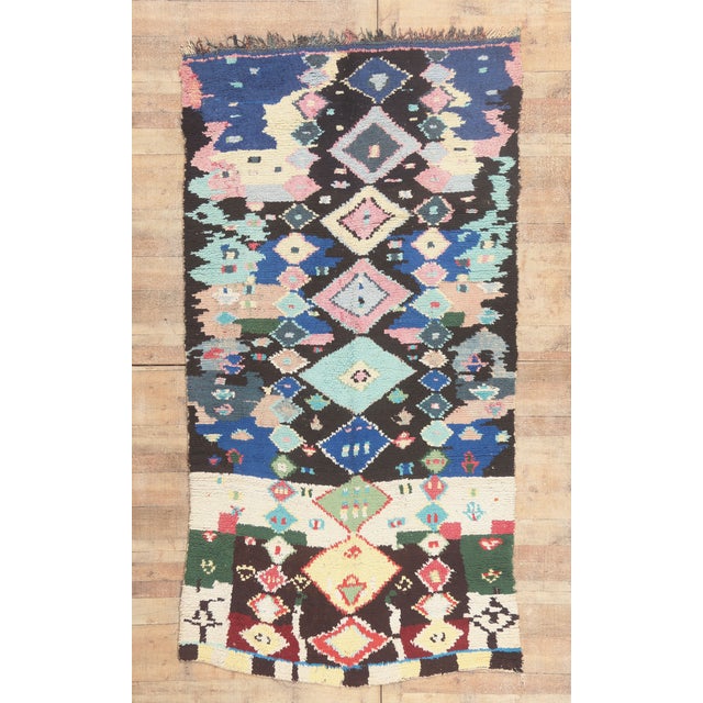 Vintage Azilal Moroccan Rug, 05'04 X 10'02 For Sale - Image 10 of 10