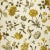 Schumacher Avebury Floral Vine Fabric in Citrine For Sale