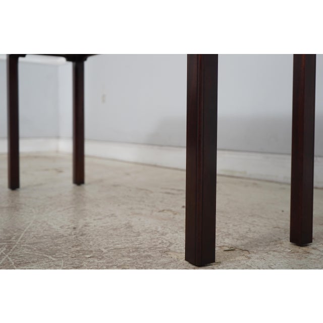 Stickley Mahogany 2 Drawer Console Table For Sale - Image 10 of 18