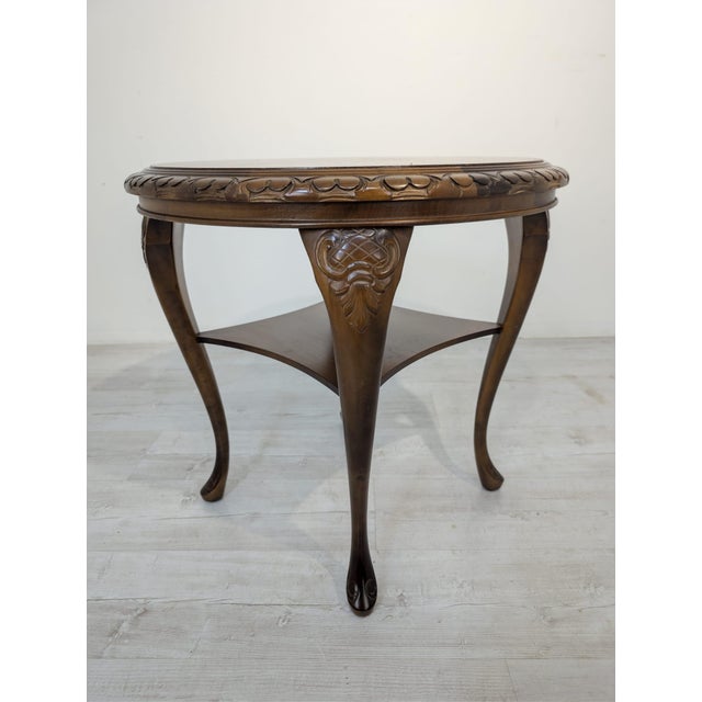 Chippendale Style Wooden Coffee Table, 1960s For Sale - Image 4 of 13