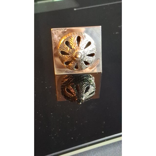 Vintage Netafim Sterling Silver Dreidel Israel Filigree Pierced Sevivon 23g For Sale - Image 10 of 16