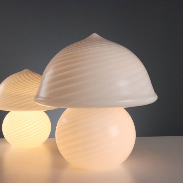 Murano Glass Table Lamps, Set of 3 For Sale - Image 4 of 11