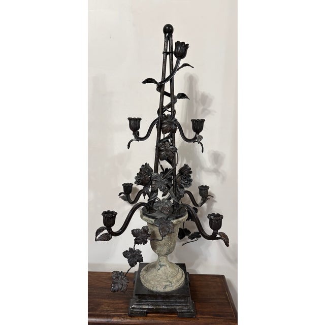 Art Deco Maitlin-Smith Candelabra For Sale - Image 3 of 9