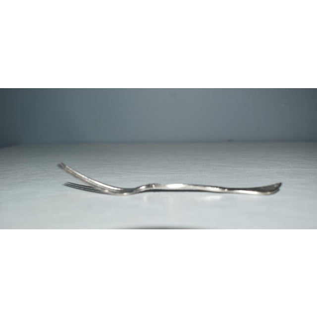 Vintage Petite Silver Plate Fork For Sale In Philadelphia - Image 6 of 11