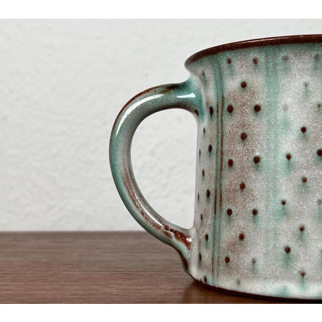 Mid-Century Modern German Studio Pottery Mug by Monika Maetzel, 1960s For Sale - Image 9 of 16