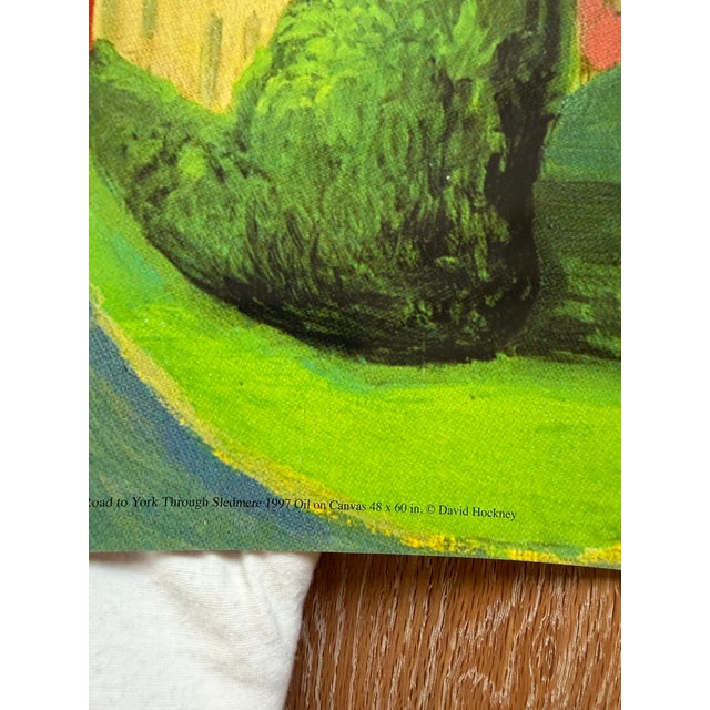 David Hockney, The Road to York Through Sledmere, 1997, Print For Sale - Image 3 of 9