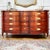 Vintage Federal Mahogany Serpentine Dresser | Sideboard | Console | 58" Wide For Sale - Image 11 of 11