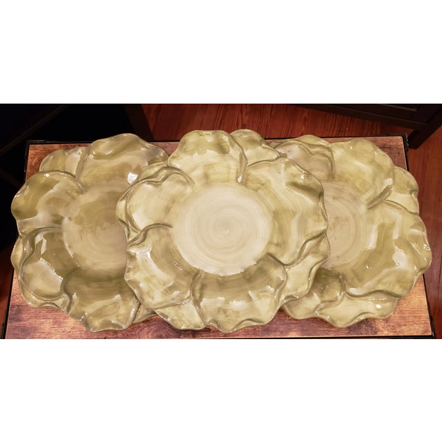1920s Roscher & Co. Leaf Collection Antique Platters - Set of 3 For Sale In Saint Louis - Image 6 of 12